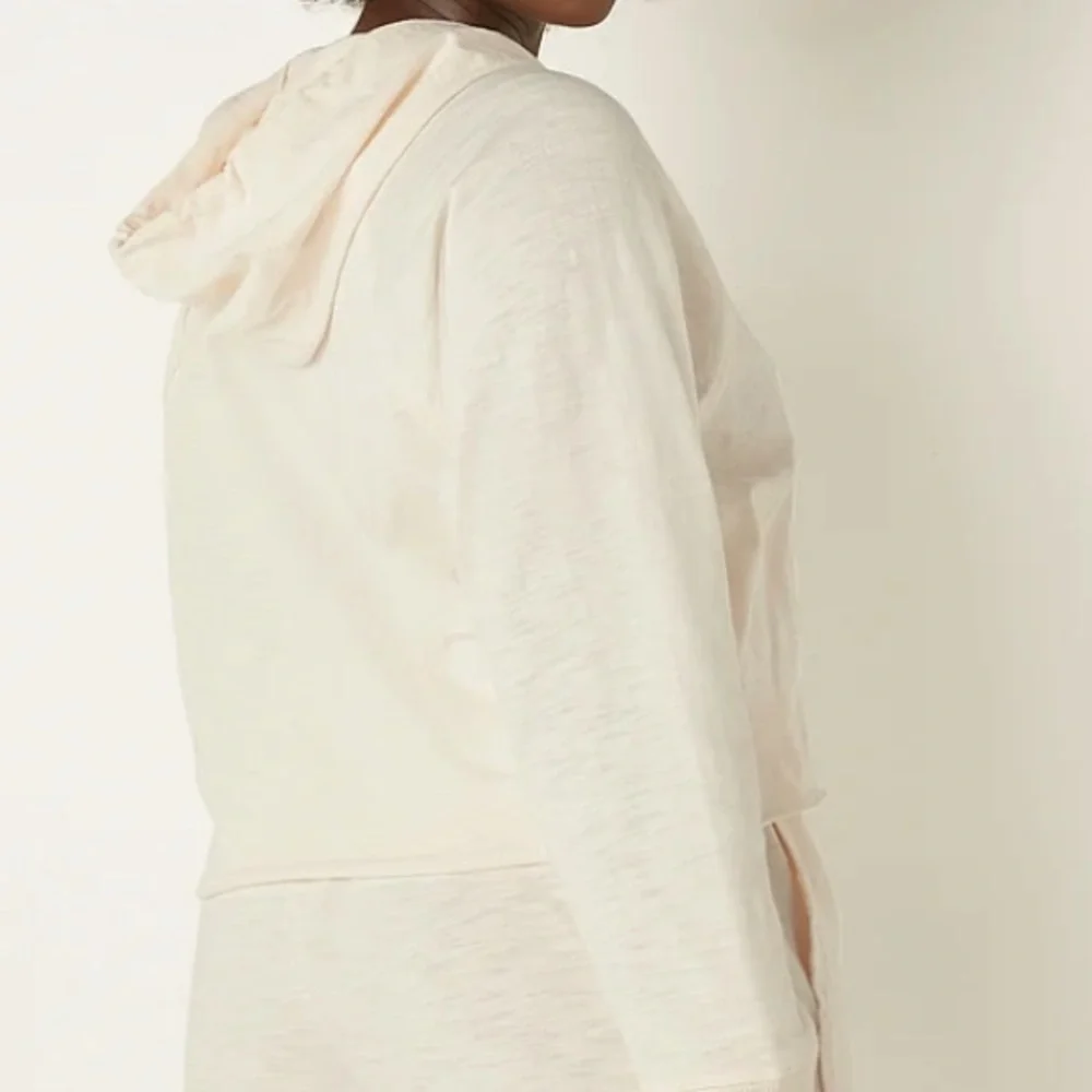 PINK Summer Lounge Cotton Zip-Up Hoodie - Picture 3 of 5